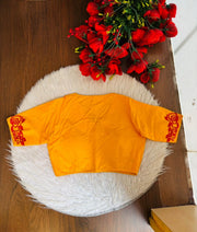 Angel Aura - Designer Blouse With Baby Collar