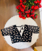 Shiuli Radiance – Designer Organza Blouse