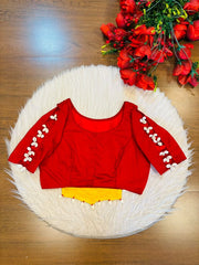 Navrang Cowrie Shell Designer Blouse