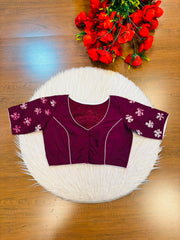 Mahishasuramardini Batik Silk Blouse