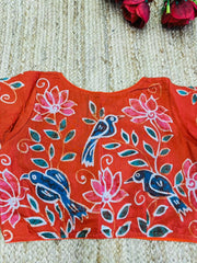 Floral Daydream- Batik Designer Blouse