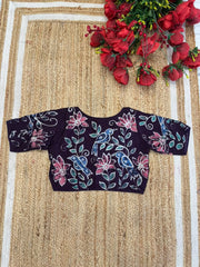 Floral Daydream- Batik Designer Blouse