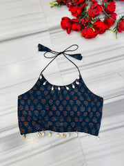 Too Hot to Be Basic – Ajrakh Blouse