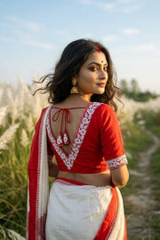 Mahalaya Prabhat Designer Blouse