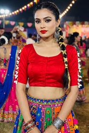 Navrang Cowrie Shell Designer Blouse