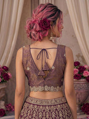 Shades Of Rose-Fendy Silk Blous